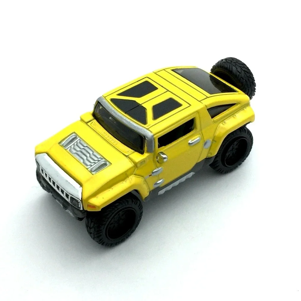 Maisto All Stars Hummer‎ HX Concept SUV Yellow Diecast 1/64 Scale Loose